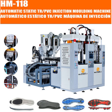 Full-Automatic 2 Station 2 Color TPU/ TR /PVC Sole Machine